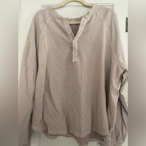 old navy henley sweatshirt